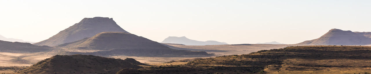 Karoo landscape ridges mountains